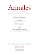 Annales histoire sciences sociales 2022, no 04